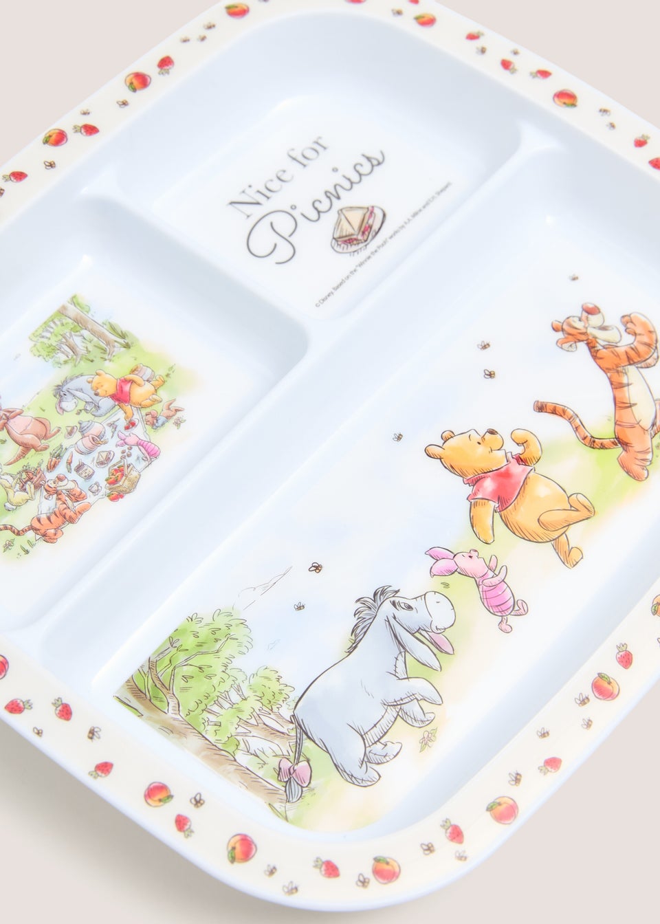 Winnie The Pooh Kids Divide Plate