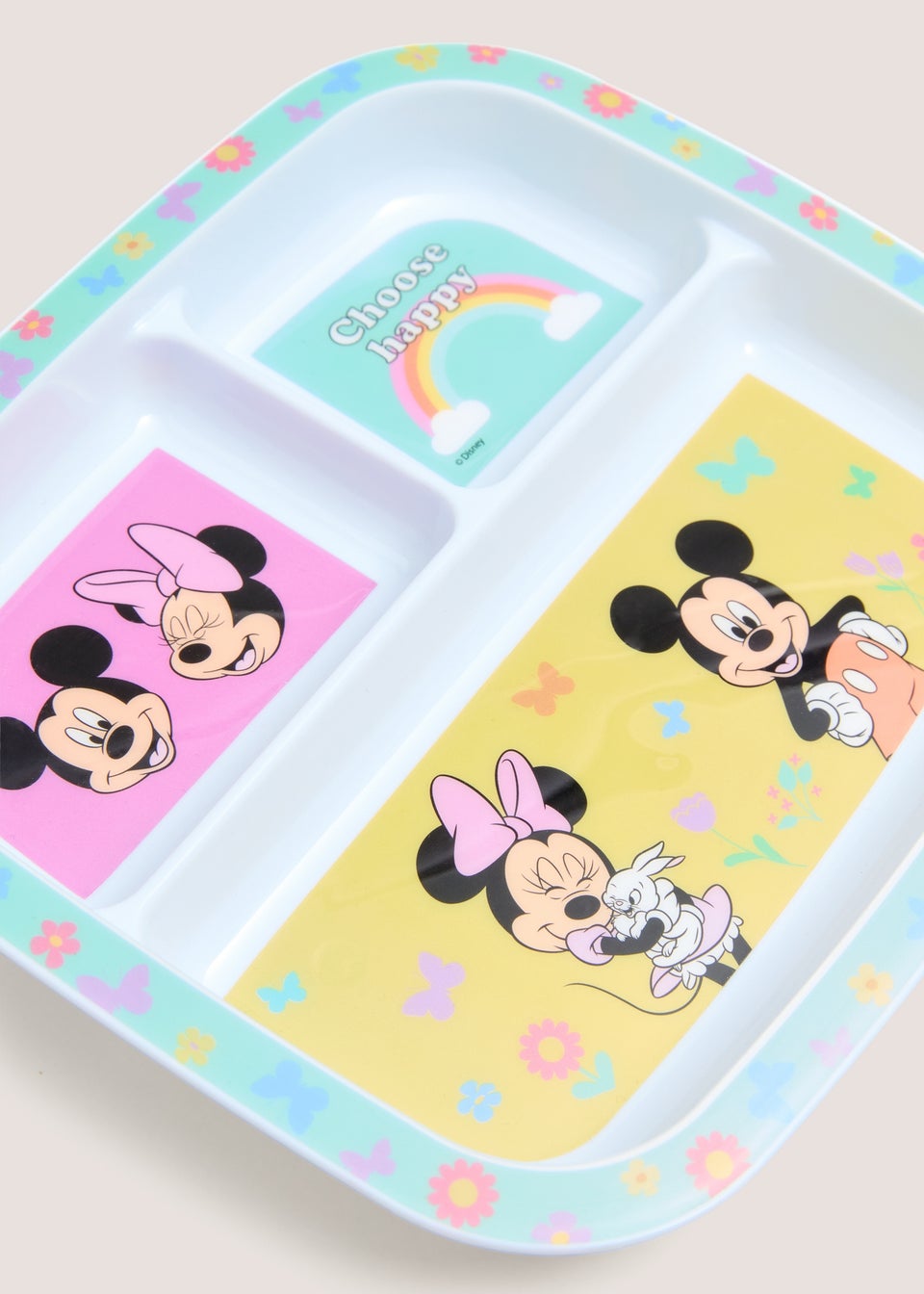 Mickey & Minnie Divide Plate