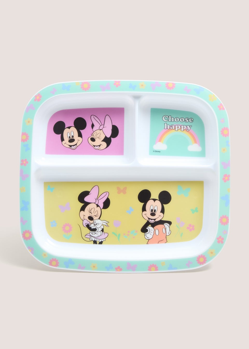 Mickey & Minnie Divide Plate