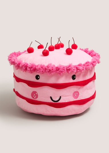 Pink Valentines Cake Cushion