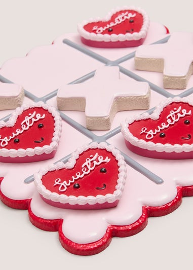 Valentines Resin Tic Tac Toe