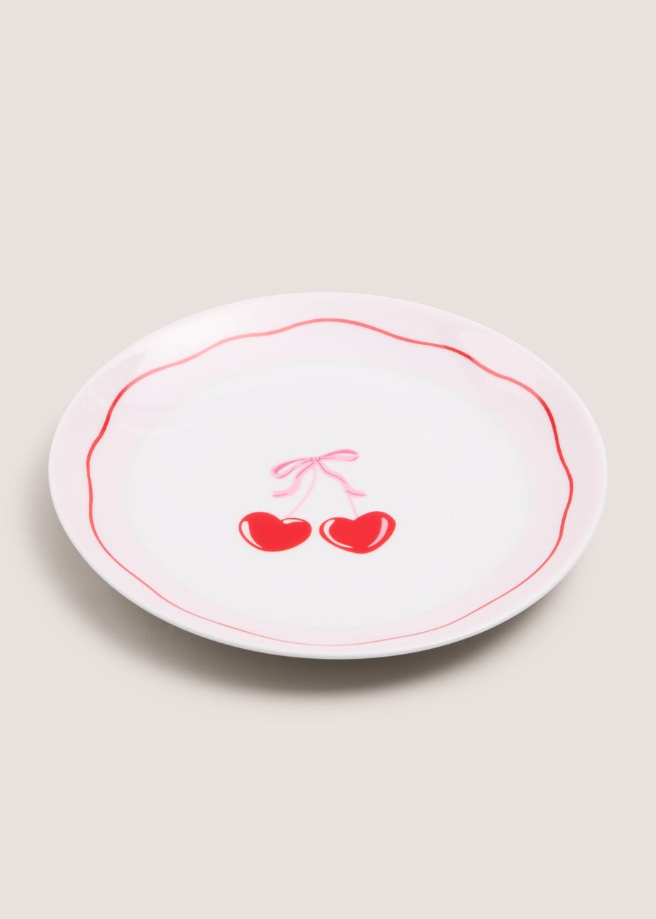 Heart Cherry Side Plate