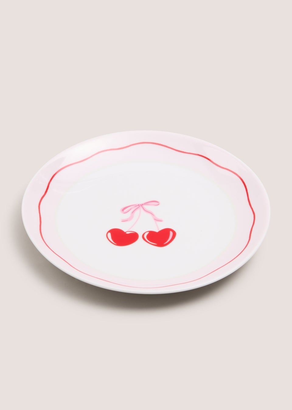 Heart Cherry Side Plate