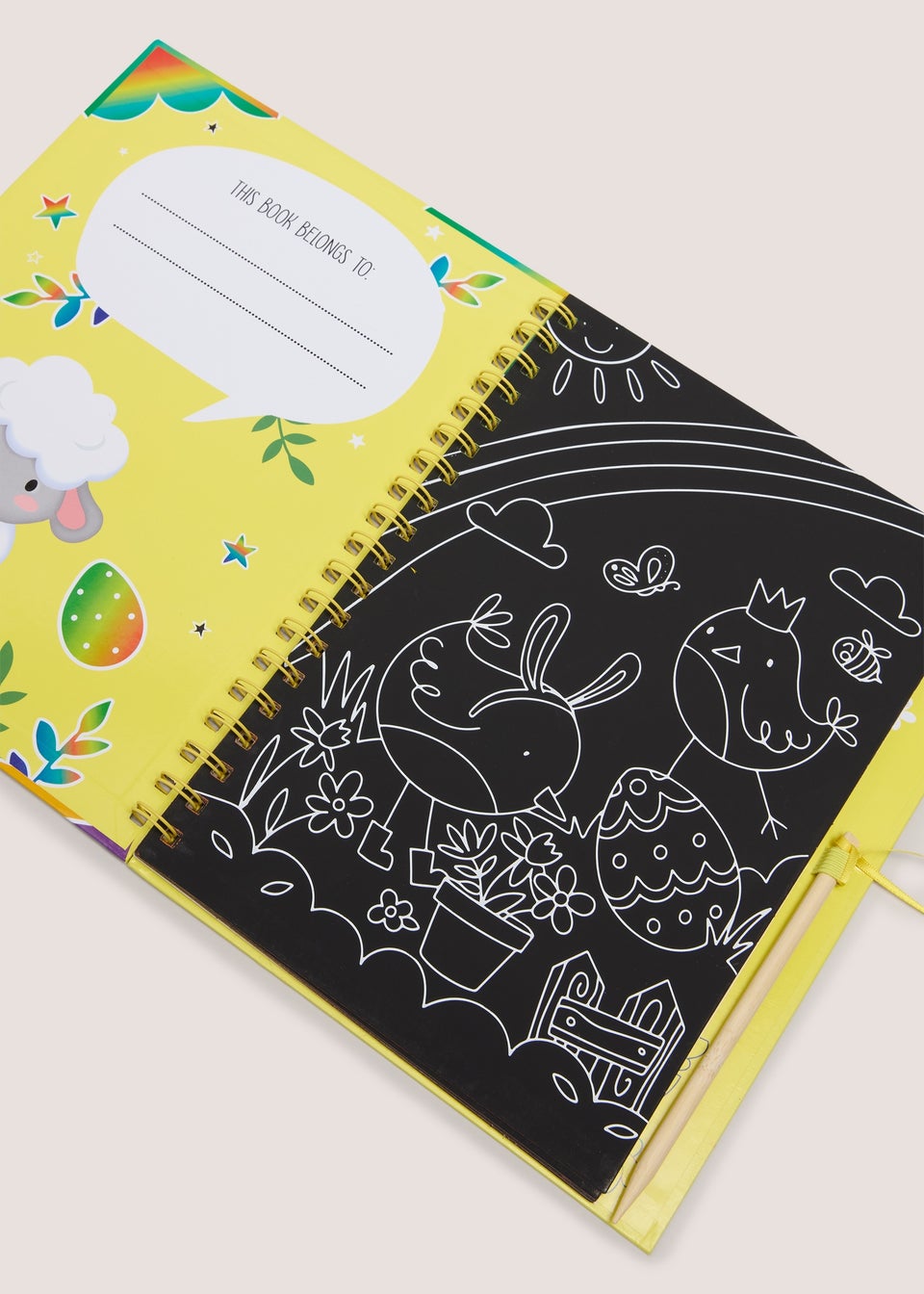 Easter Scratch Art Book