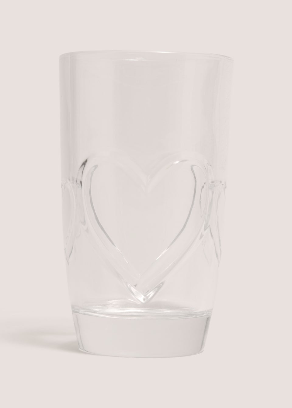 Heart Glass Tumbler
