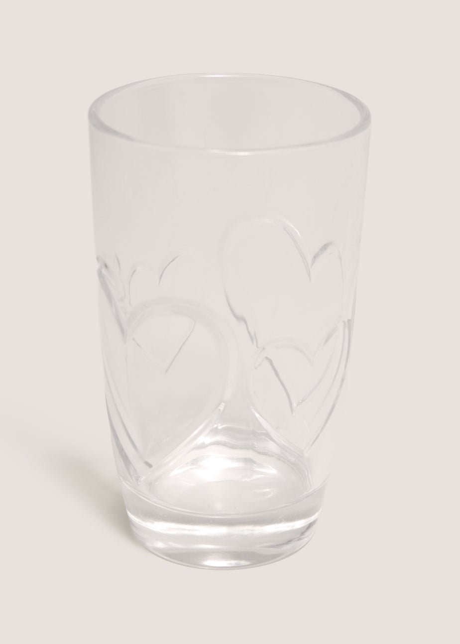Heart Glass Tumbler