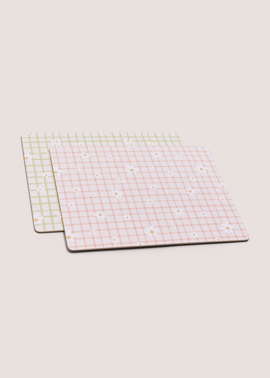 Pink Spring Corkback Placemats