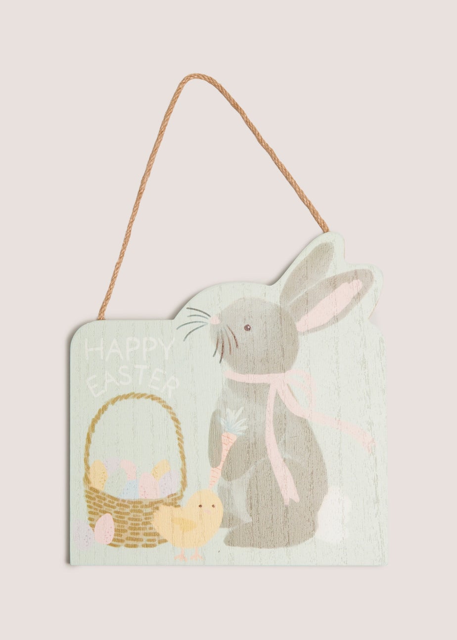 Easter Hanging Rabbit Sign