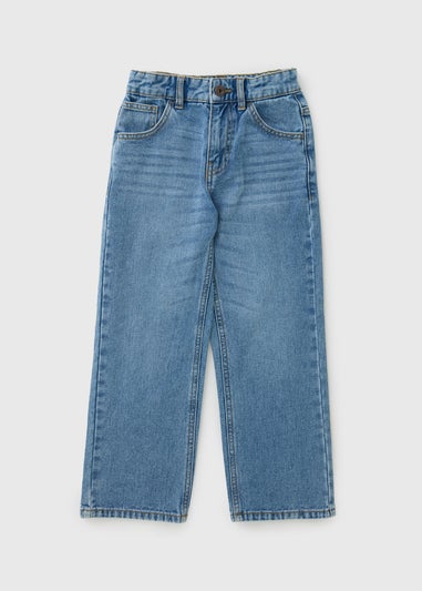 Boys Lightwash Relaxed Fit Jeans (7-15yrs)