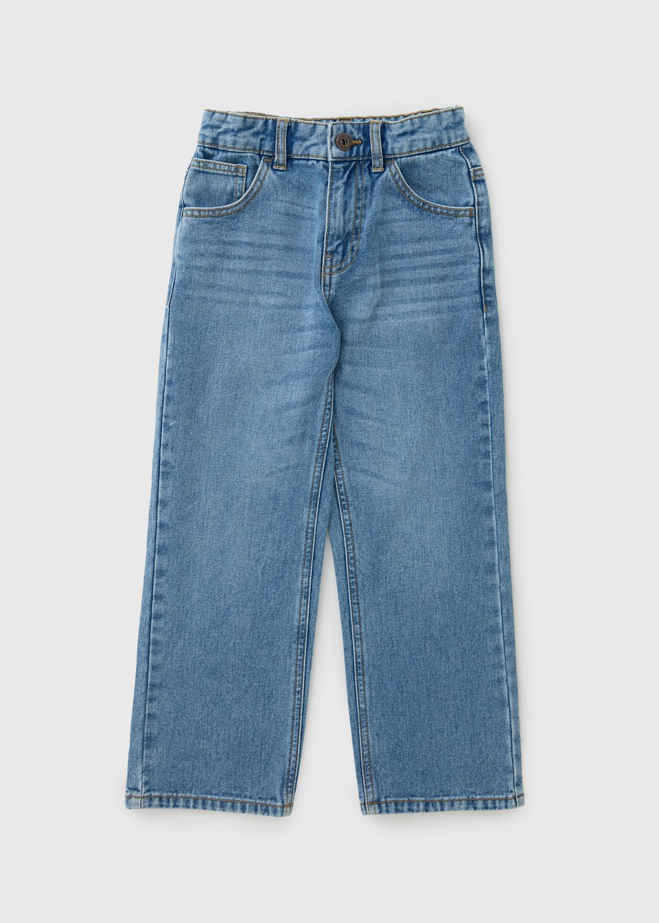 Boys Lightwash Relaxed Fit Jeans (7-15yrs)