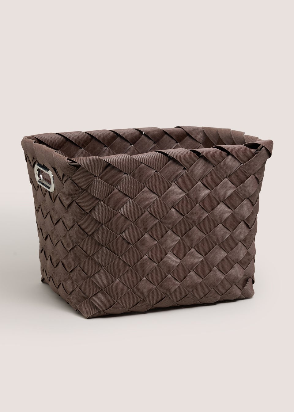 Chocolate Brown Woven Basket
