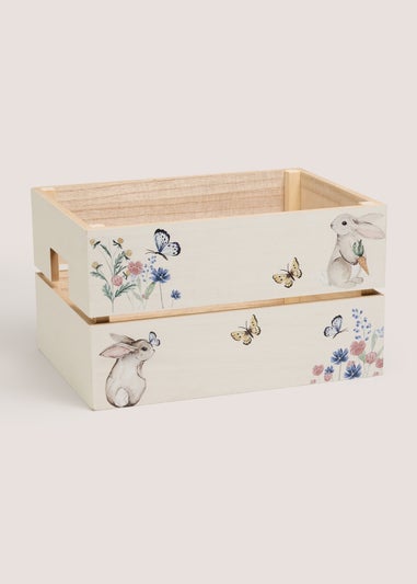 Cream Spring Trinket Box