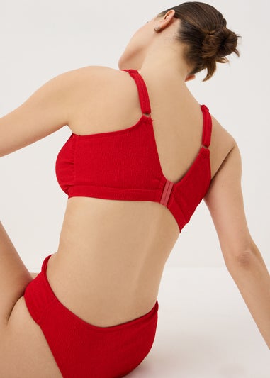 DD+ Red Hardware Bikini Top