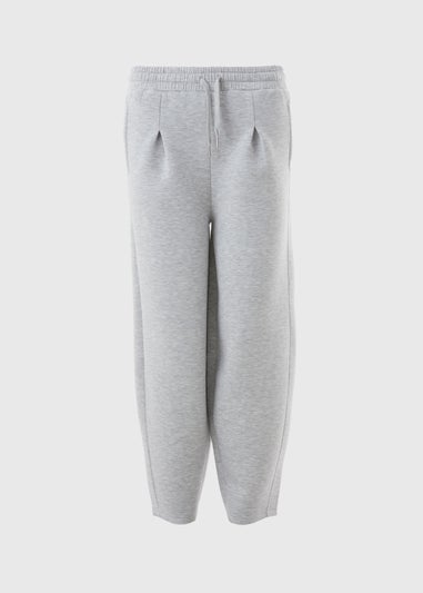 Grey Scuba Barrel Leg Jogging Bottoms