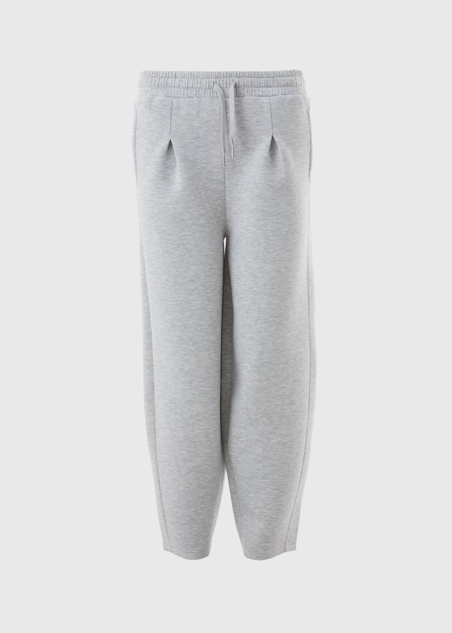 Grey Scuba Barrel Leg Jogging Bottoms