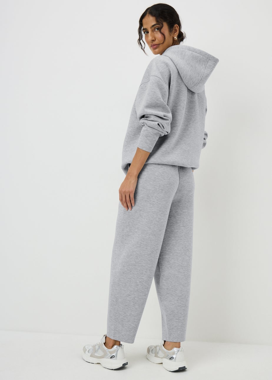 Grey Scuba Barrel Leg Jogging Bottoms