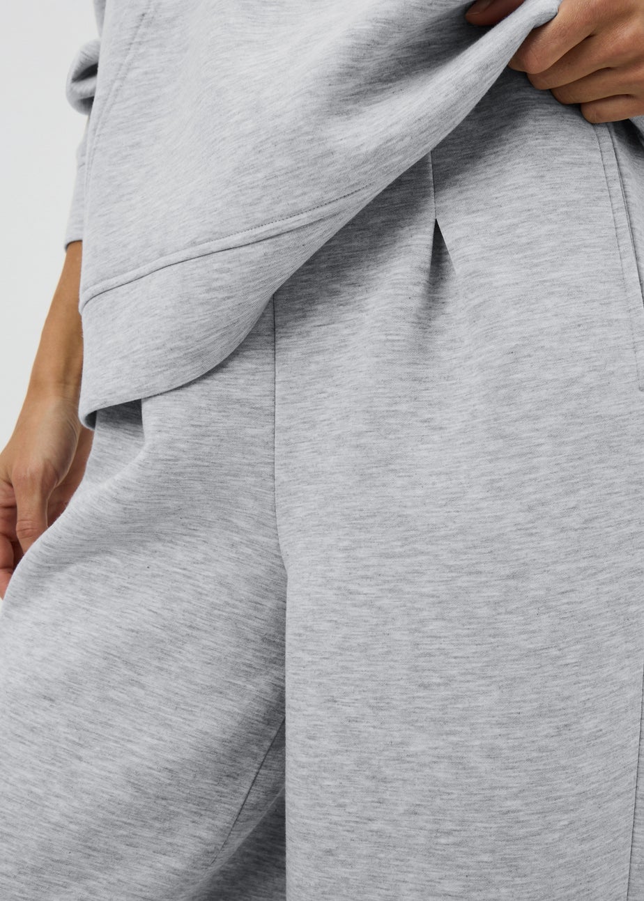 Grey Scuba Barrel Leg Jogging Bottoms