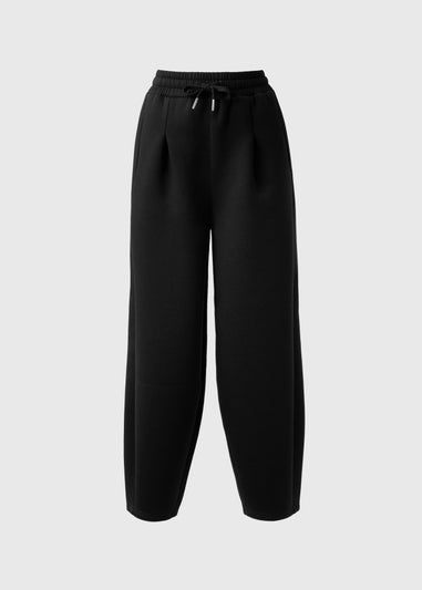 Black Scuba Barrel Jogging Bottoms