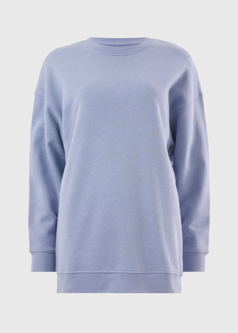 Lilac Longline Sweatshirt