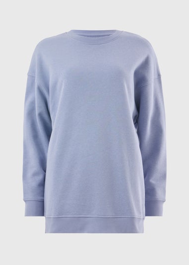 Lilac Longline Sweatshirt