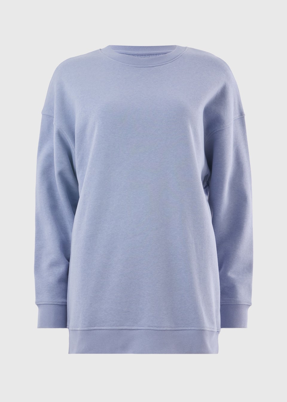 Lilac Longline Sweatshirt