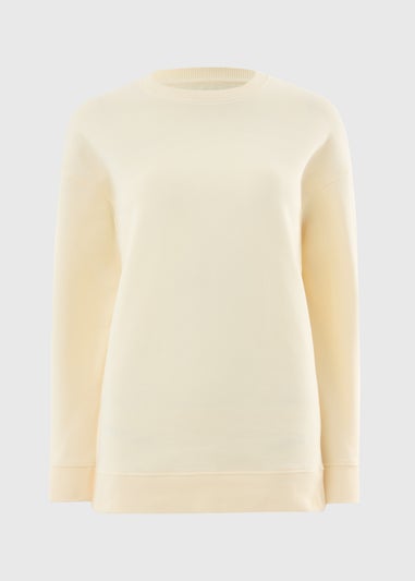 Cream Longline Jumper