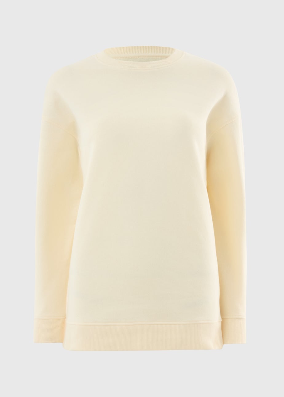 Cream Longline Jumper