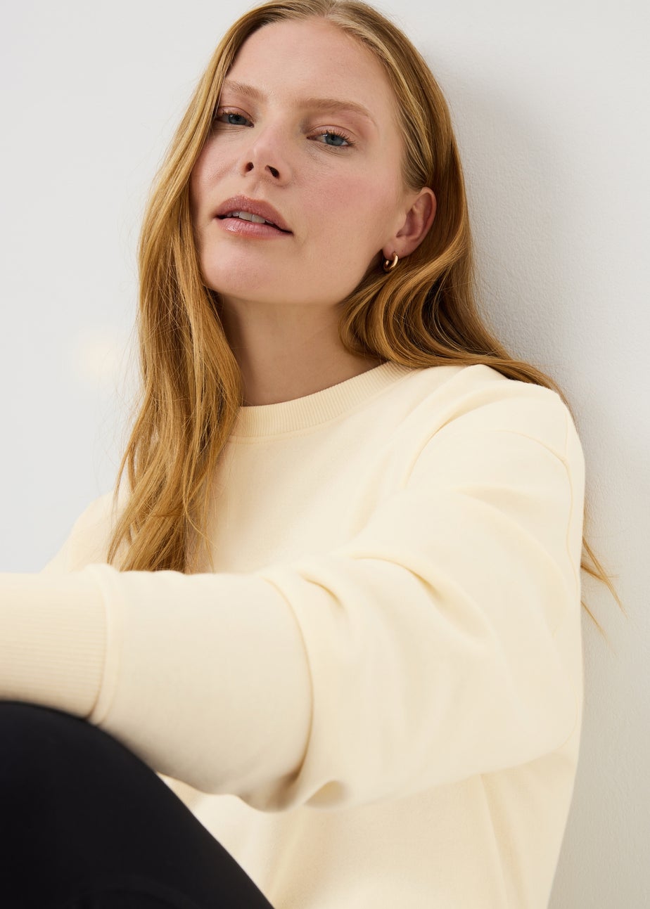 Cream Longline Jumper