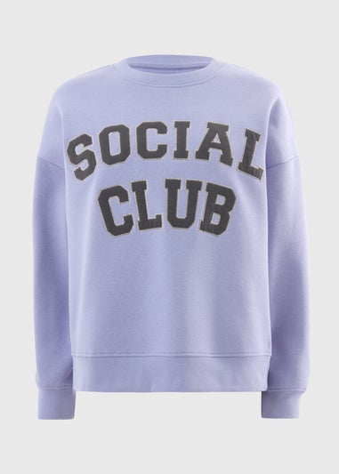 Lilac Social Club Sweatshirt