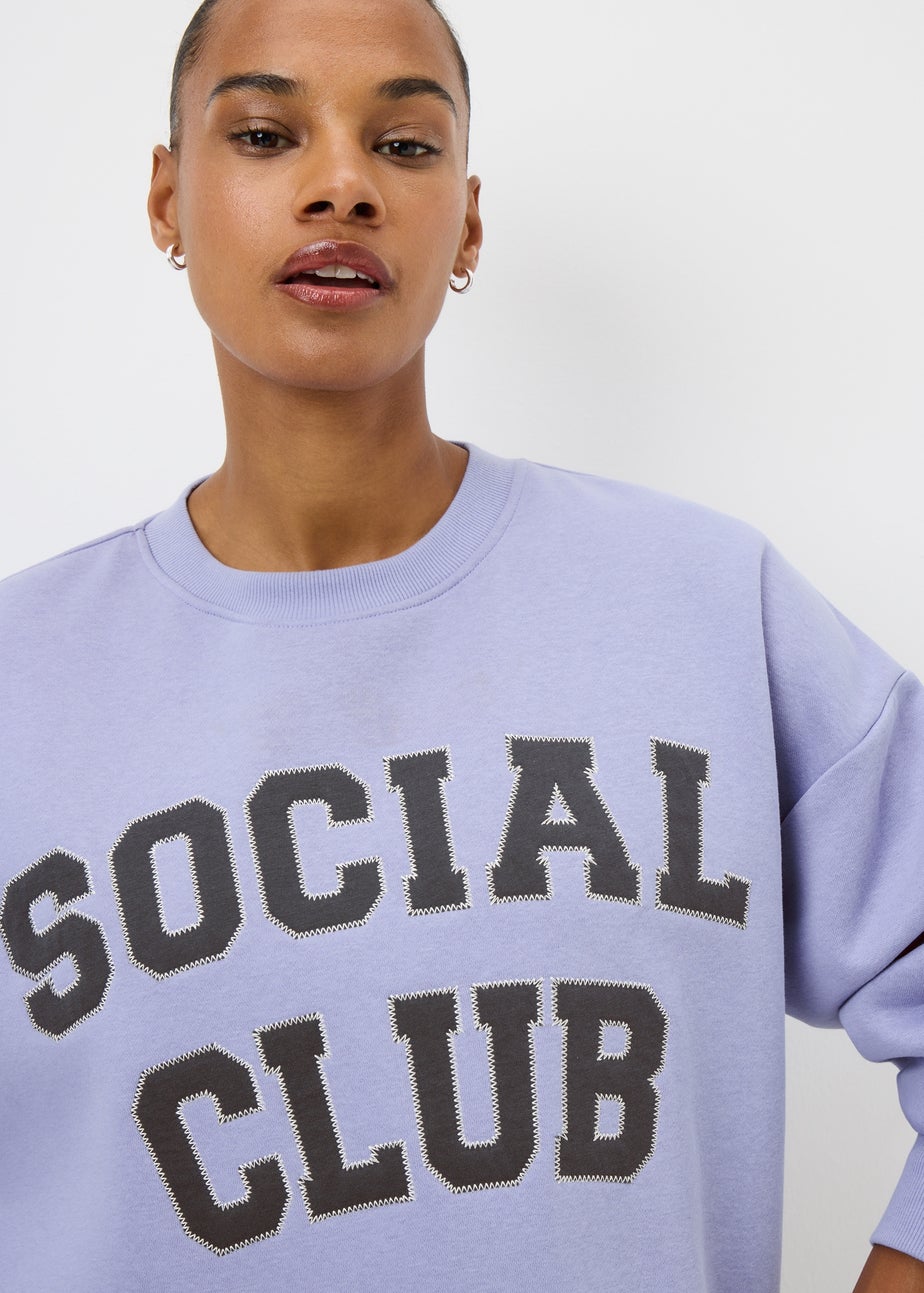 Lilac Social Club Sweatshirt