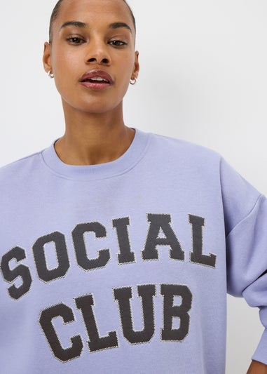 Lilac Social Club Sweatshirt