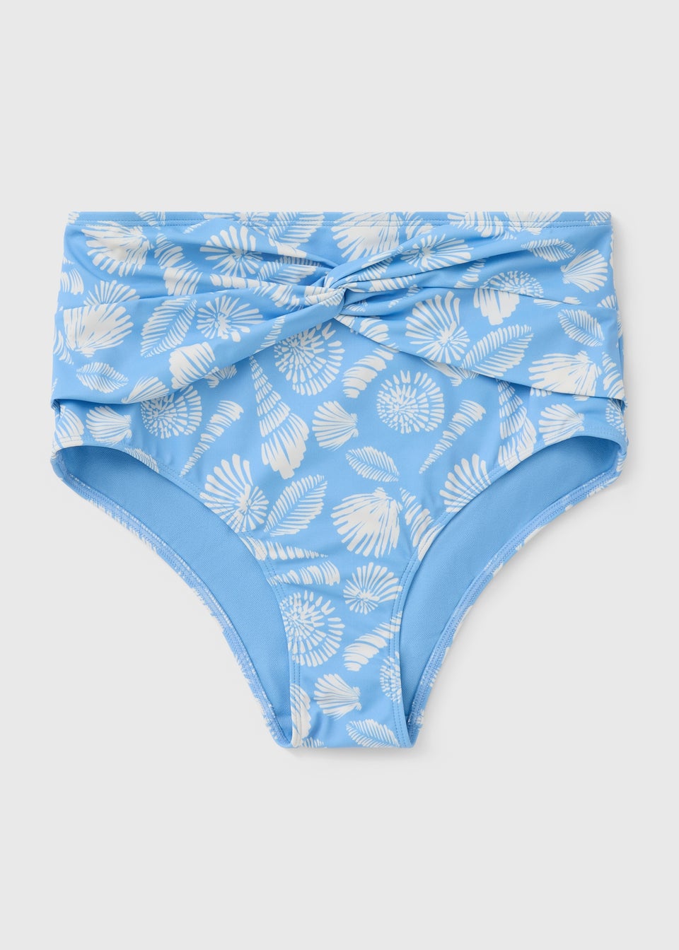 Blue Shell Shapewear Bikini Bottoms