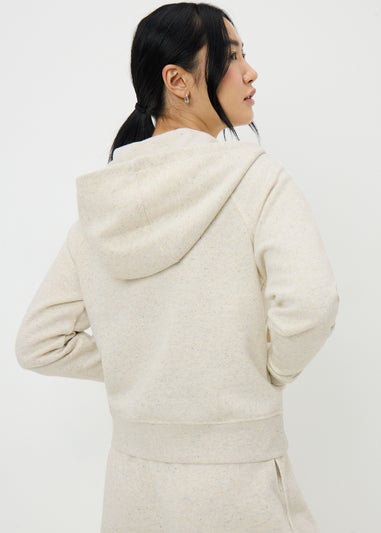 Natural Half Zip Co Ord Hoodie
