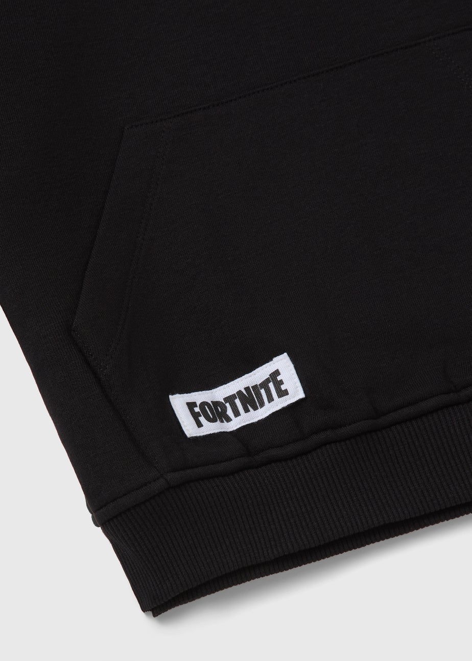 Fortnite Boys Black Hoodie (5-13yrs)