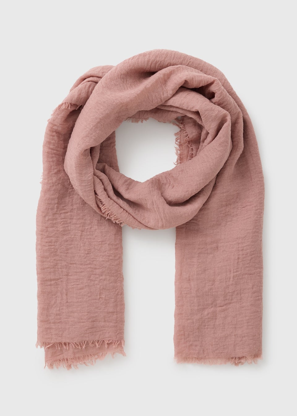 Pink Woven Scarf