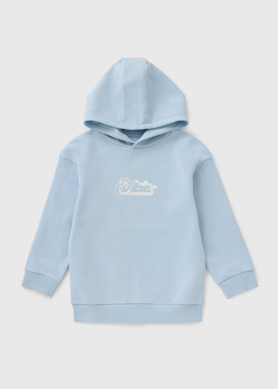 Boys Light Blue Vibe Hoodie (7-15yrs)