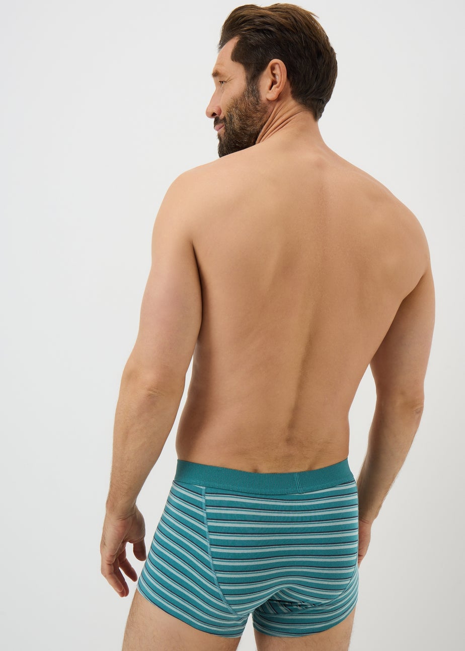 5 Pack Sage Geometric Printed Hipsters