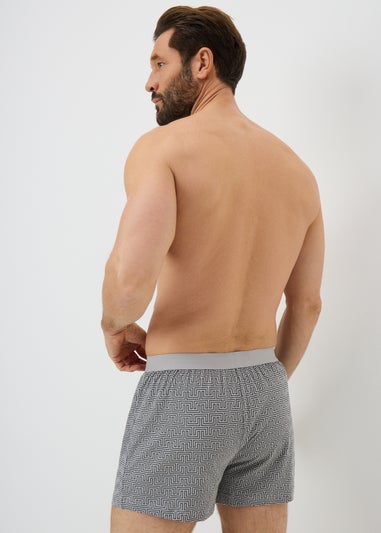 5 Pack Lossefit Mono Geometric Boxers