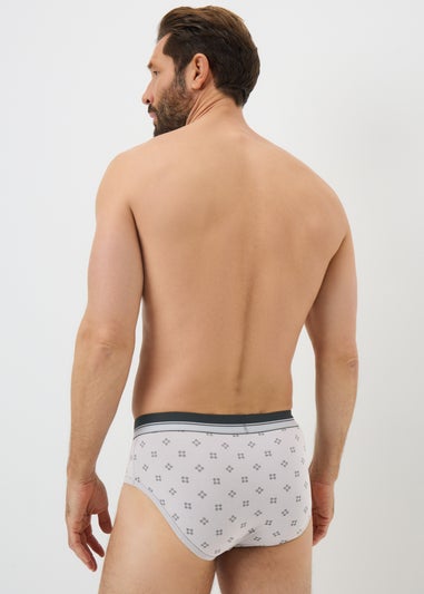 5 Pack Mono Patterned Briefs