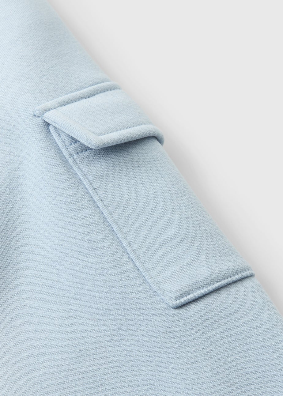 Boys Light Blue Cargo Jogging Bottoms (1-7yrs)