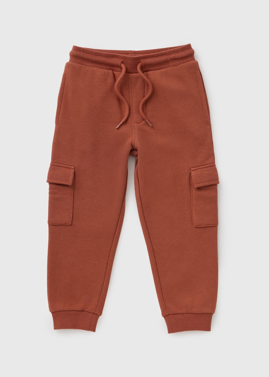 Boys Rust Jogging Bottoms (1-7yrs)