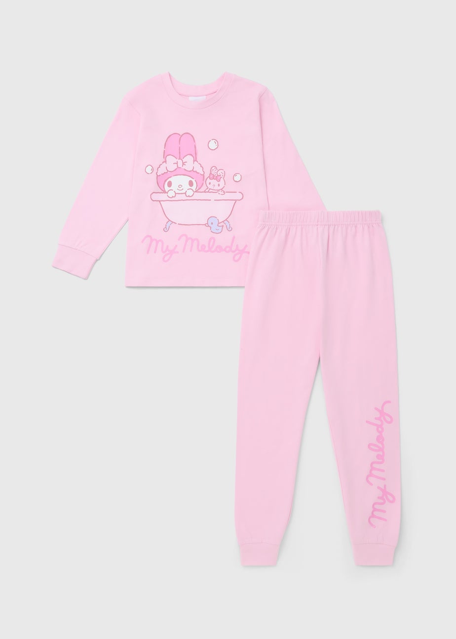 Hello Kitty Girls Pink My Melody Pyjama Set (5-13yrs)