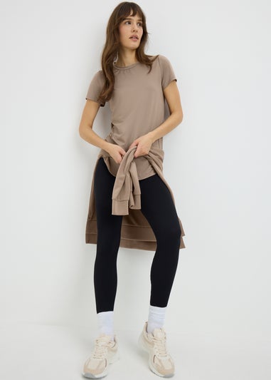 Souluxe Mink Longline Sports T-Shirt