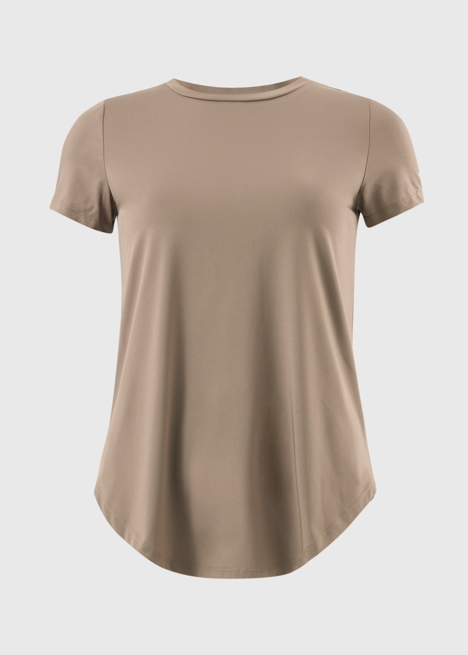 Souluxe Mink Longline Sports T-Shirt