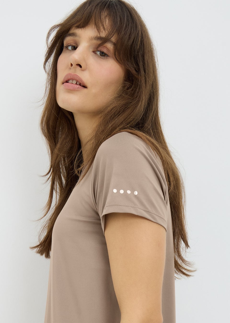 Souluxe Mink Longline Sports T-Shirt