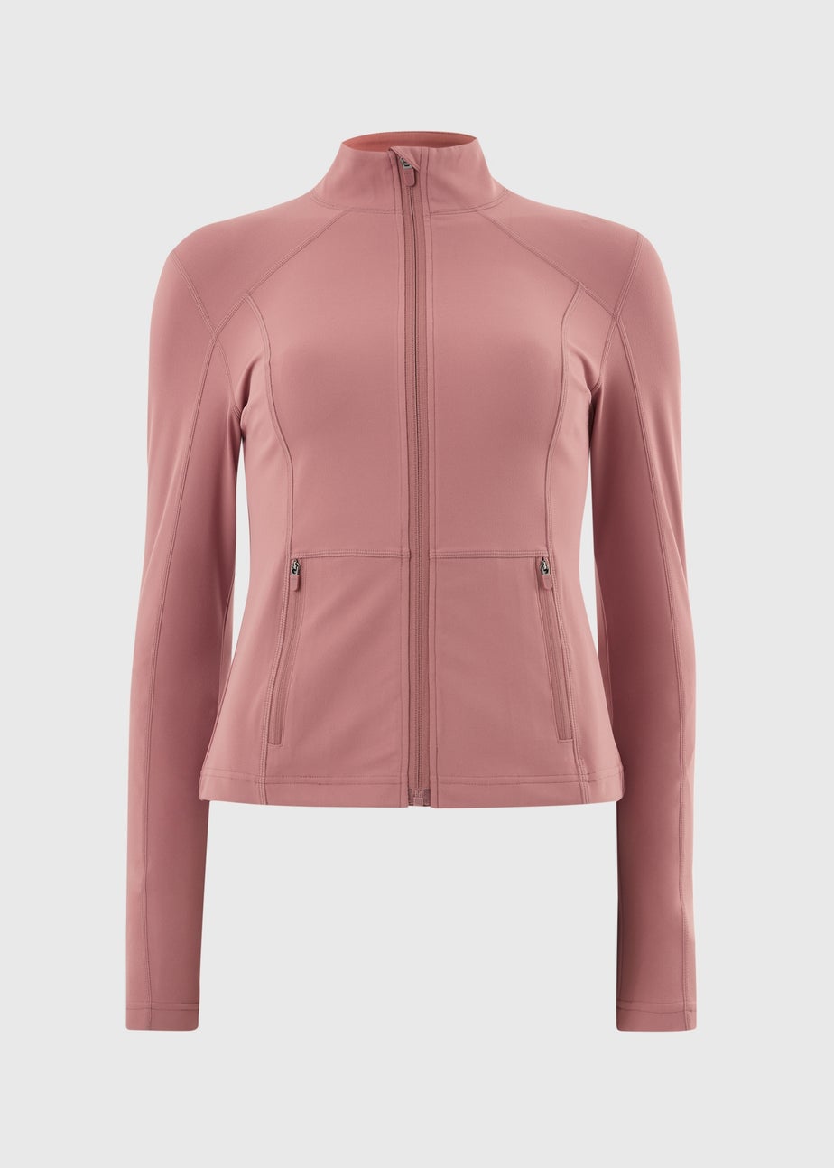 Souluxe Rose Zip Through Sports Jacket