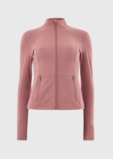 Souluxe Rose Zip Through Sports Jacket
