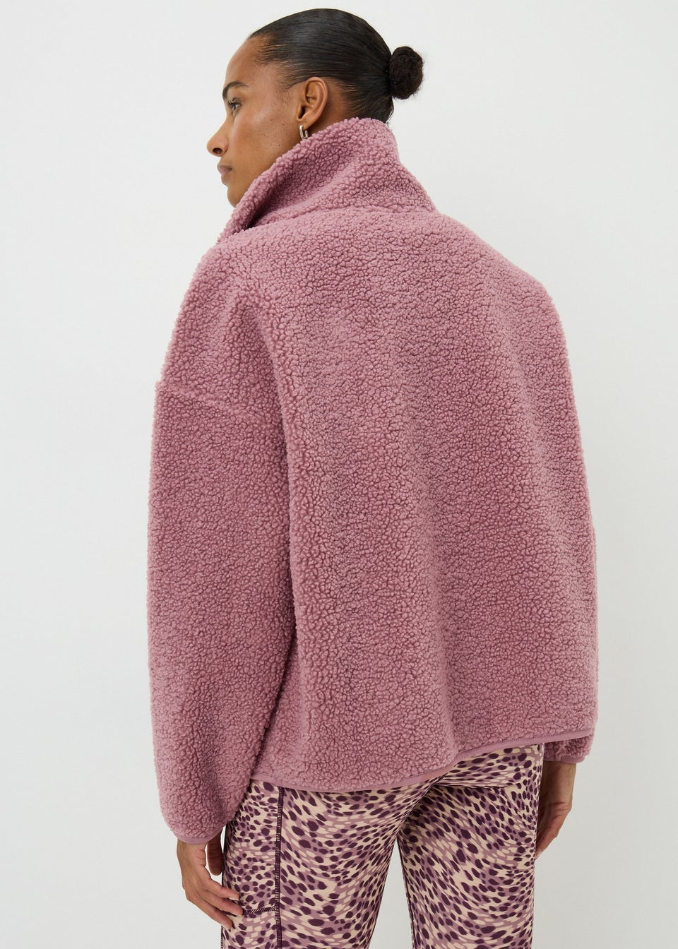 Rose Borg Zip Up Jacket