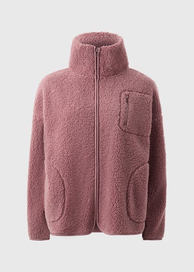 Rose Borg Zip Up Jacket