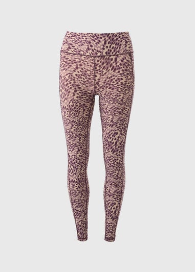 Souluxe Pink Leopard Spot Print Leggings